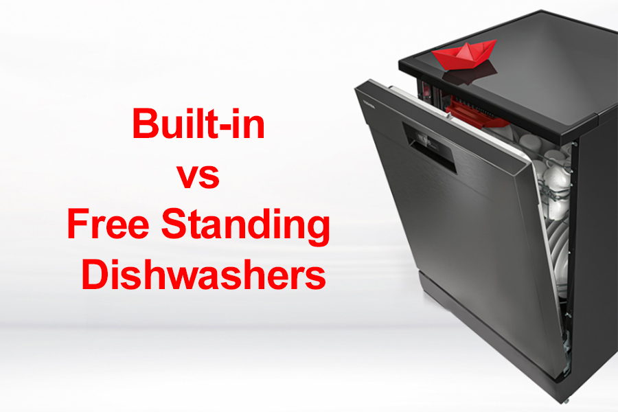 Built-in vs Free Standing Dishwashers