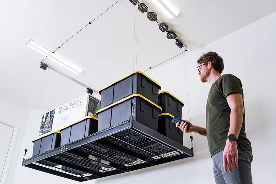 Garage Smart Lift Solutions The Future of Organized Effortless Storage